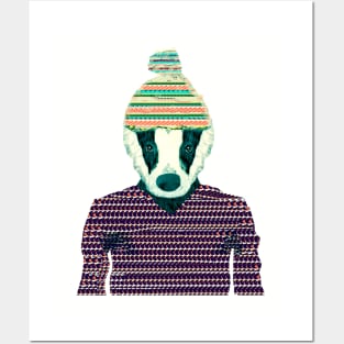 Seb The Badger Posters and Art